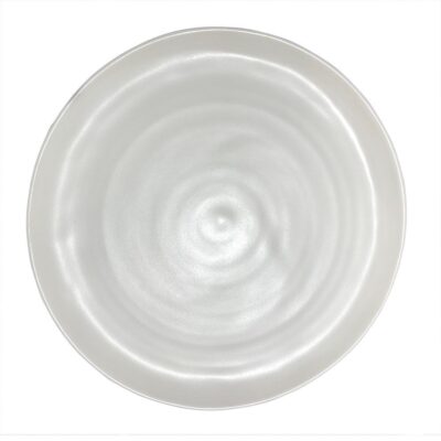 Main Plate 27cm Raised Edge-Cream