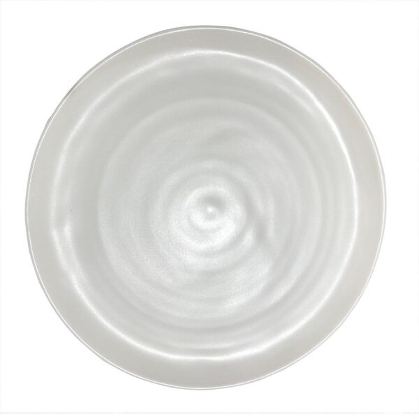 Main Plate 27cm Raised Edge-Cream