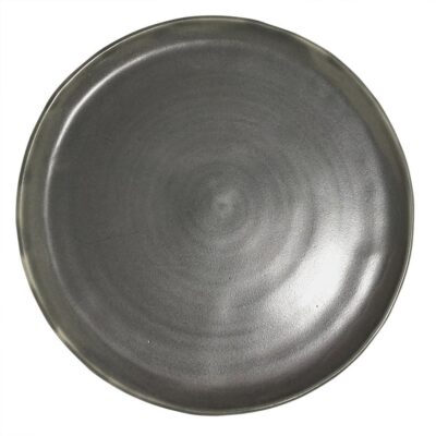 Main Plate 27cm Raised Edge-Grey