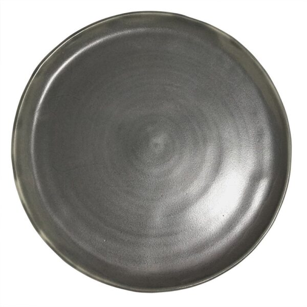 Main Plate 27cm Raised Edge-Grey