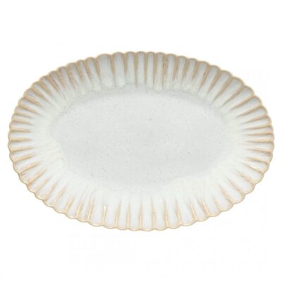 Mallorca Oval Platter 41cm - Sand Beige