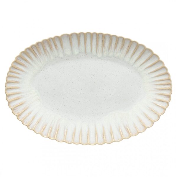Mallorca Oval Platter 41cm - Sand Beige