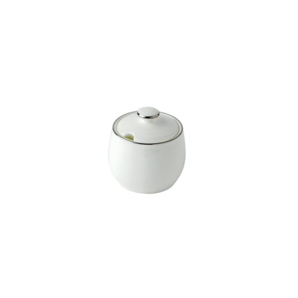 Marmalade Pot with Platinum Line
