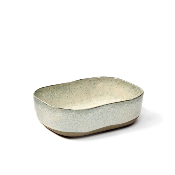 Merci Deep Plate 14.5x10.5cm - Off White