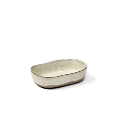 Merci Deep Plate 9.8x6.5cm - Off White