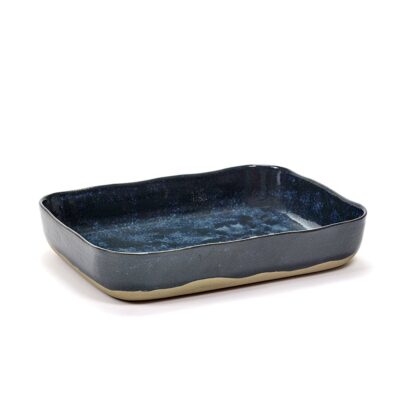 Merci Oven Dish 30.1x22.3cm - Blue Grey