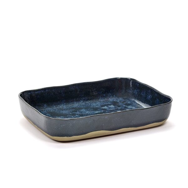 Merci Oven Dish 30.1x22.3cm - Blue Grey
