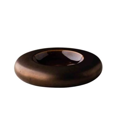 Metallic Gold Large Donut 22cm