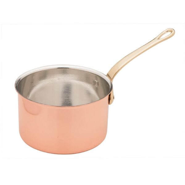 Mini Copper Deep Sauce Pan 8x5.5cm