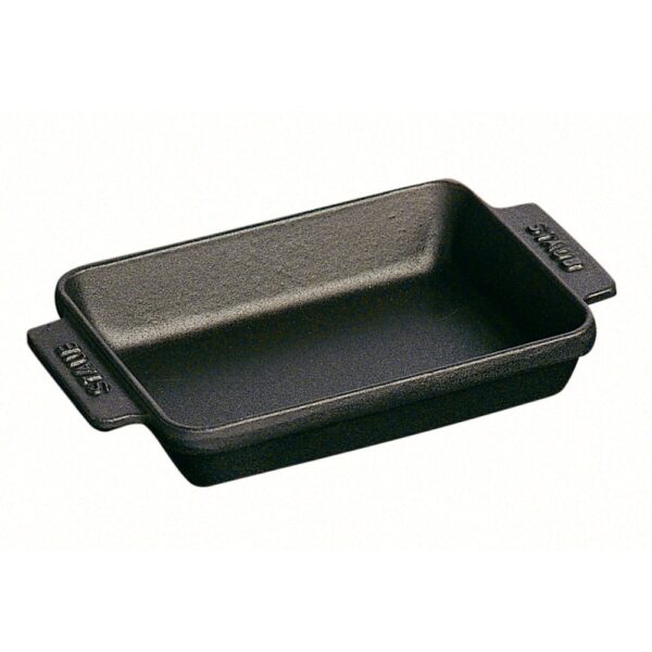 Mini Rectangular Dish 15x11cm Black
