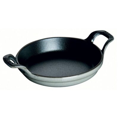 Mini Round Dish 12cm Black