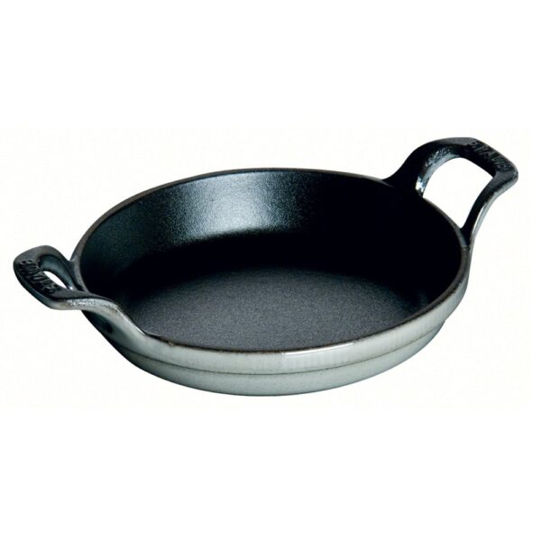 Mini Round Dish 12cm Black