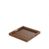 modern drinks tray 40x40x4cm mahogany p14559 10307 image - G&G Goodfellows