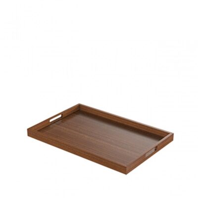 Modern Tray 60x40x4cm - Mahogany