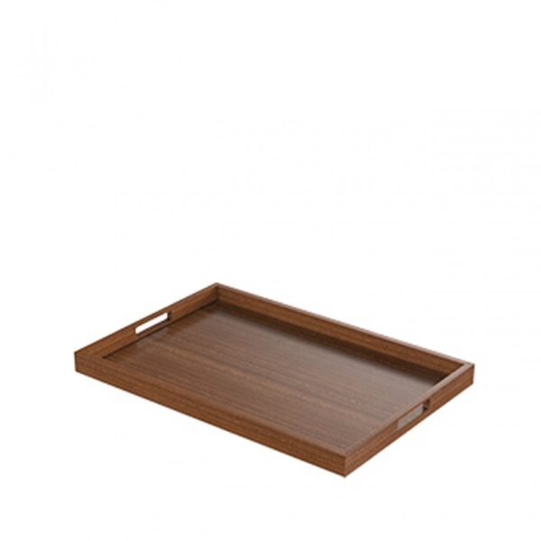 Modern Tray 60x40x4cm - Mahogany
