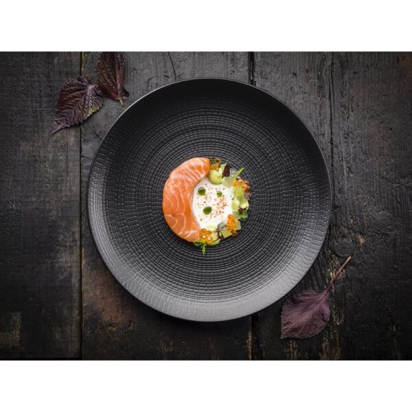 Modulo Nature Bread Plate 16cm- Black