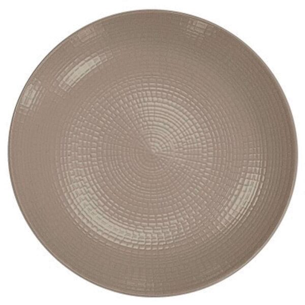Modulo Nature Bread Plate 16cm-Warm Grey