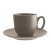 modulo nature coffee saucer 12 5cm grey p5562 5115 image - G&G Goodfellows