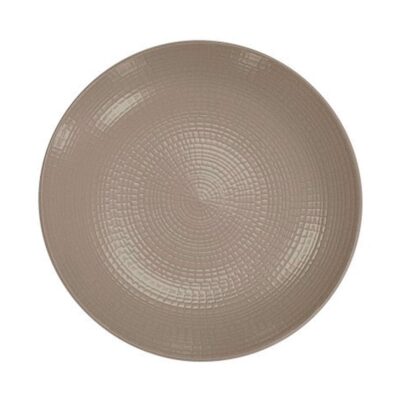 Modulo Nature Plate 28cm - Warm Grey