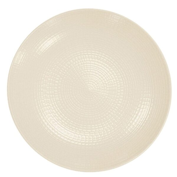Modulo Nature Plate 31.5cm-Kaolin
