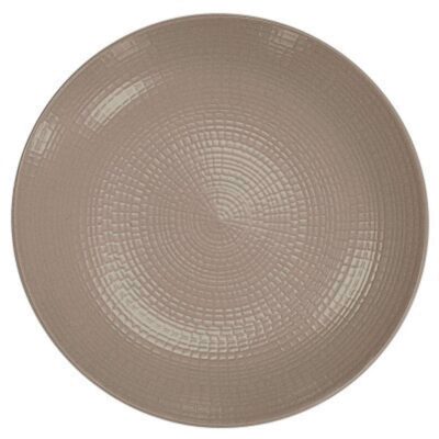 Modulo Nature Plate 31.5cm - Warm Grey