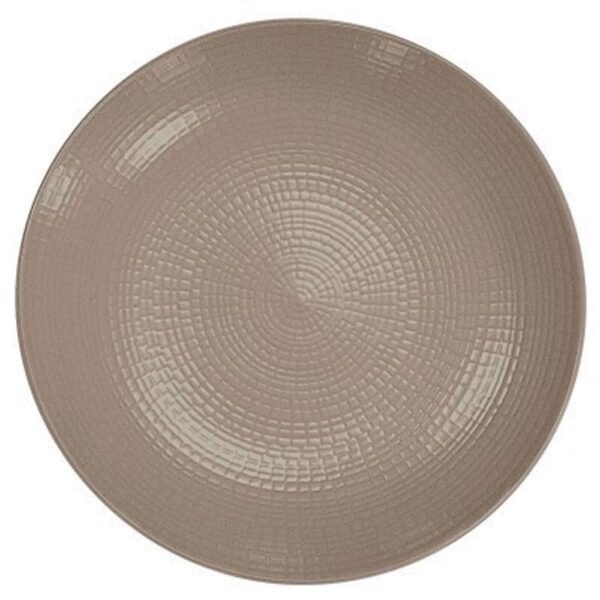 Modulo Nature Plate 31.5cm - Warm Grey