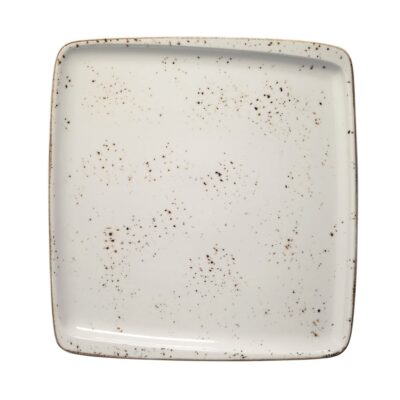 Moove Square Plate 15x14cm - Grain