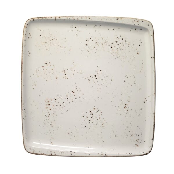 Moove Square Plate 15x14cm - Grain