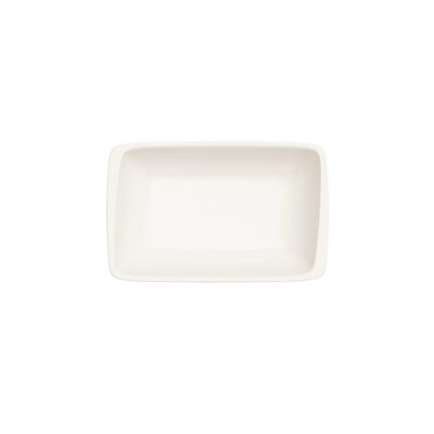 Moove 15x9cm Rect Plate- White