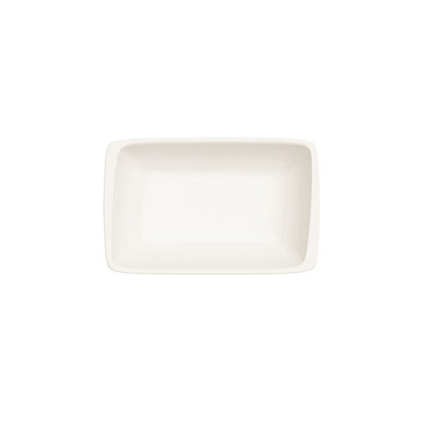 Moove 15x9cm Rect Plate- White