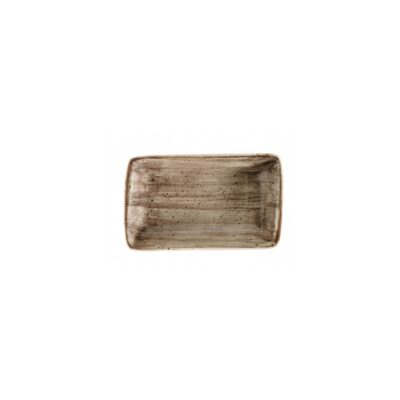 Moove 16cm Rectangular Plate - Brown