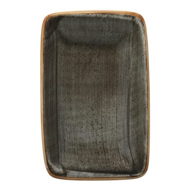 Moove 16cm Rectangular Plate -Space Grey