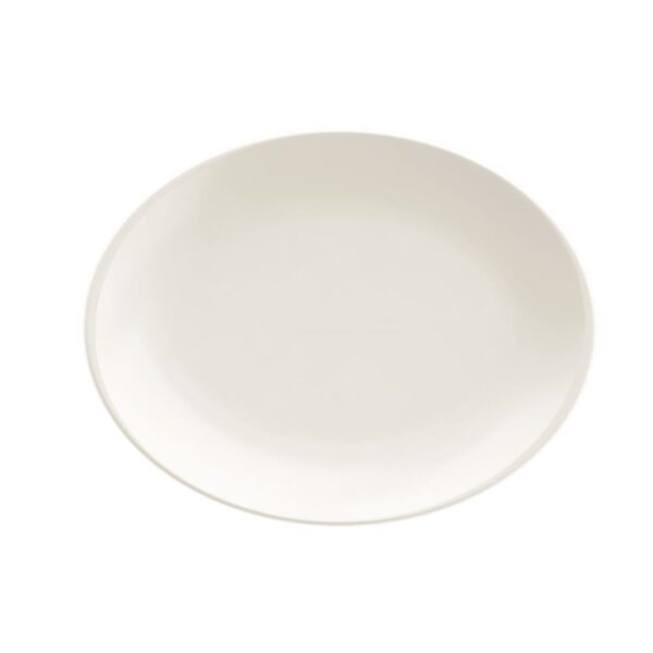 Moove 31x24cm Oval Plate- White