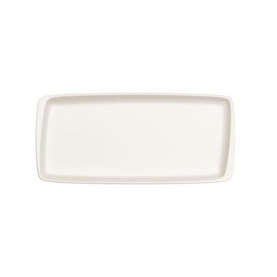 Moove 34x16cm Rect Plate- White