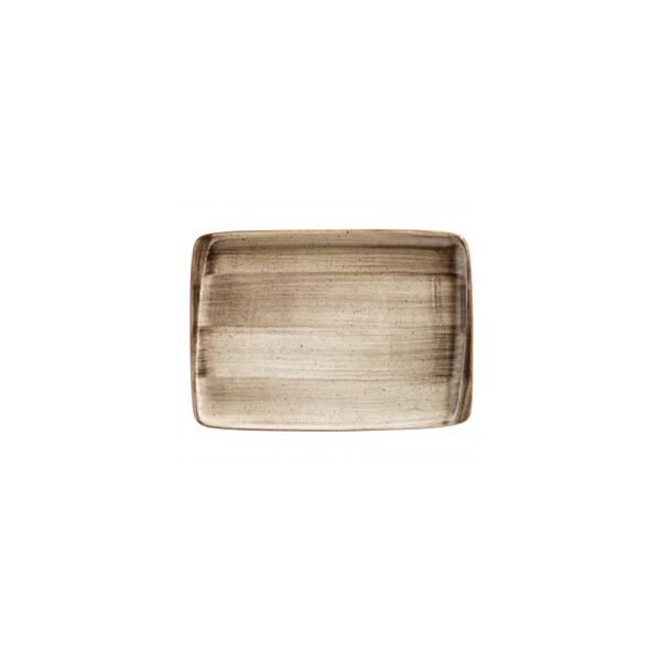 Moove 36x25cm Rectangular Plate - Brown