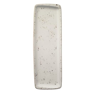 Moove 48x16cm Rect. Plate - Grain