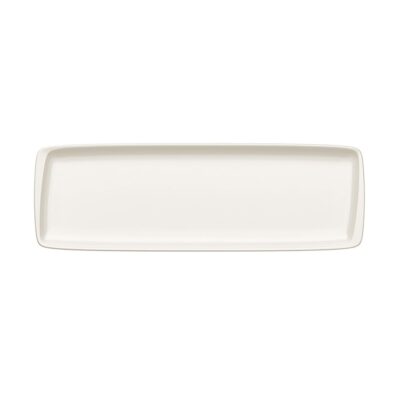Moove 48x16cm Rect Plate- White
