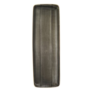 Moove Rect Plate 48x16cm - Space Grey
