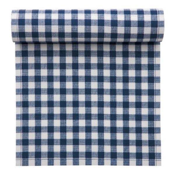 Mydrap Blue Gingham Napkin 20x20cm (12)