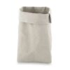 natural fibre bread bag 10x10x15cm grey p8977 7026 image - G&G Goodfellows