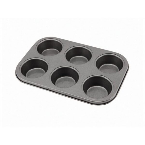 Non Stick Deep 6 Hole Muffin Tray