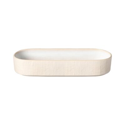 Notos Deep Oval Tray 25cm-Dune Path