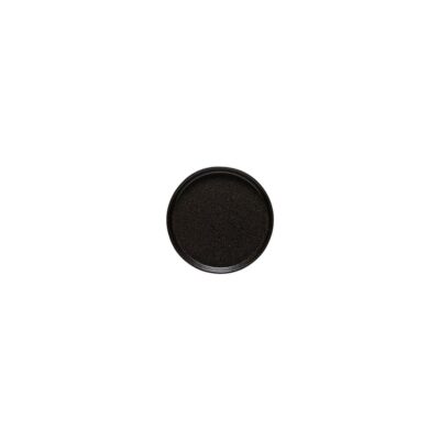 Notos Round Plate 8cm - Latitude Black