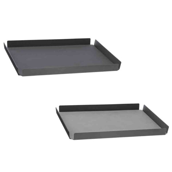 Nupo Anthracite/ Light Grey Tray 34x47cm