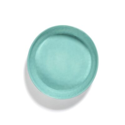 Ottolenghi Plate 30cm Azure - Red Swirl