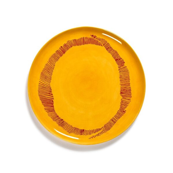 Ottolenghi Tray 35cm Yellow-Red Swirl