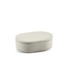 oval box w lid cose 10 2x7cm beige p12247 9018 image - G&G Goodfellows