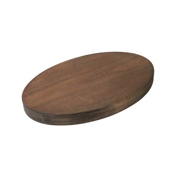 Oval Bread Board 28x17.5cm - Dark Oak