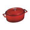 oval casserole dish red 29cm p2706 2088 image - G&G Goodfellows