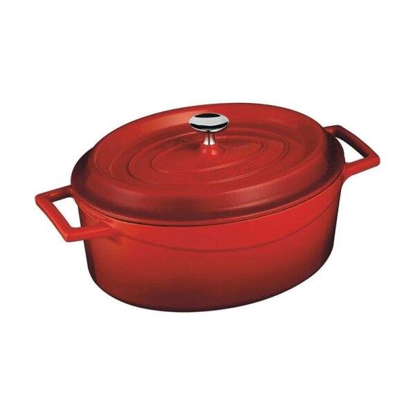 Oval Casserole Dish- Red 29cm
